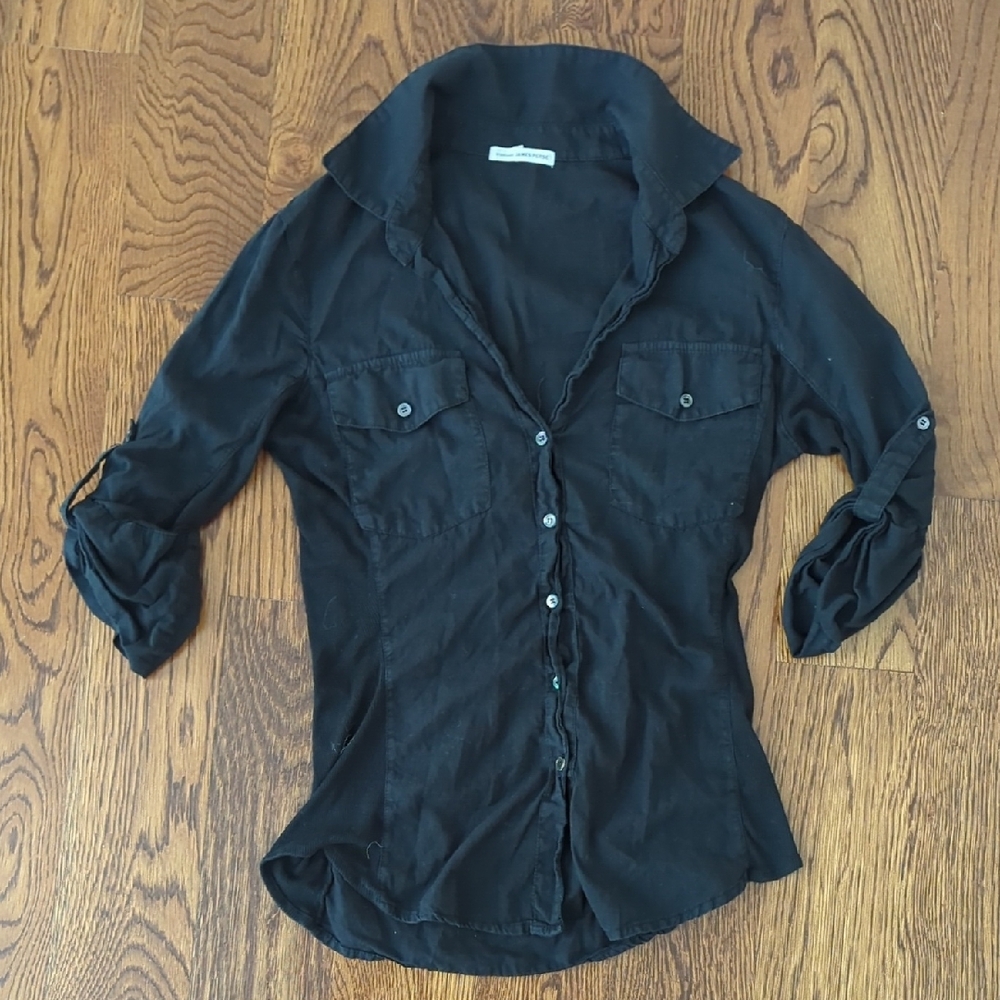James Perse Black Shirt